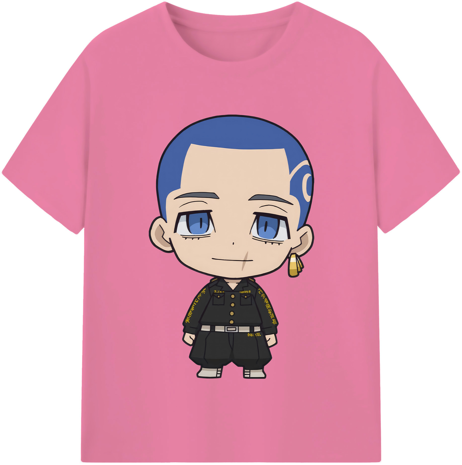 （画像用） 東京リベンジャーズ Tokyo Revengers 綿100％半袖Tシャツ（フロントプリント）